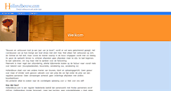 Desktop Screenshot of hollandbouw.com